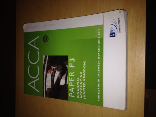 ACCA - F3 Financial Accounting (GBR)