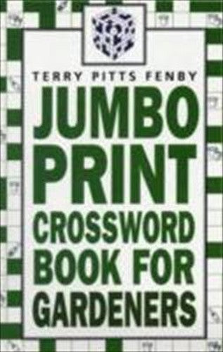 Jumbo Print Crossword Book for Gardeners