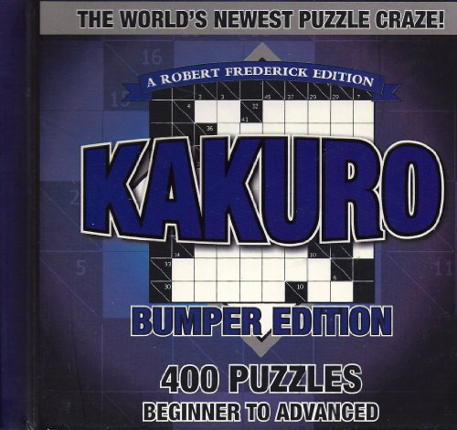 Puzzle Time Kakuro Nook Bumper Edition 400 puzzles