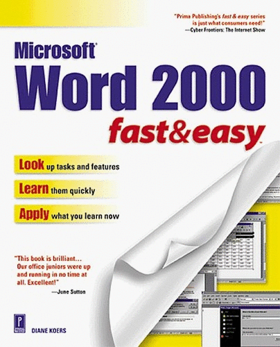 Word 2000 Fast and Easy