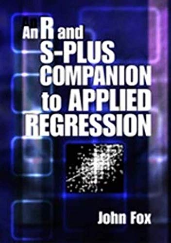 An R and S-Plus Companion to Applied Regression