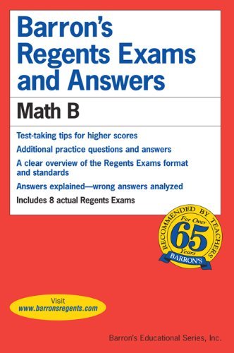Barron's Regents Exams and Answers: Math B