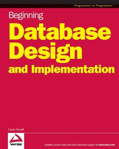 Beginning Database Design