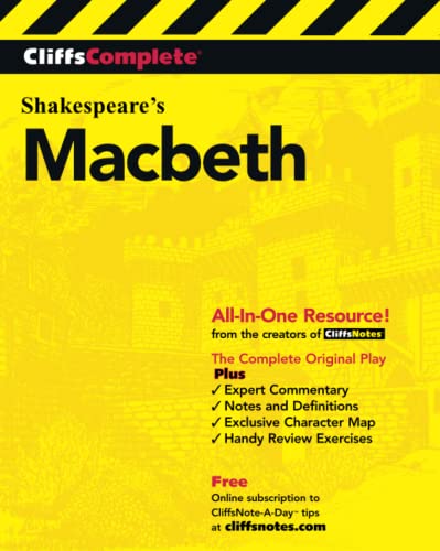 CliffsComplete Shakespeare's Macbeth