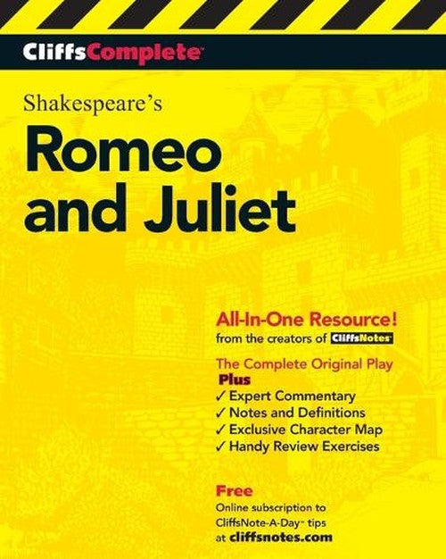 CliffsComplete Shakespeare's Romeo and Juliet