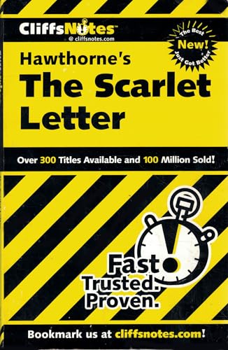 CliffsNotes on Hawthorne's The Scarlet Letter