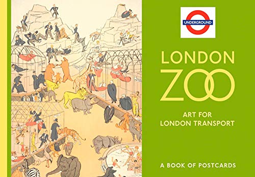 London Zoo Art for London Transport Book of Postcards