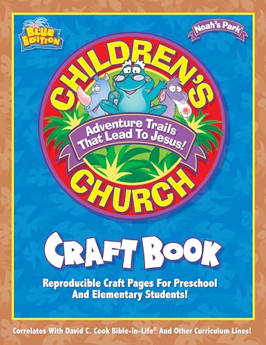 Noah's Park Childern's Church Craft Book, Blue Edition
