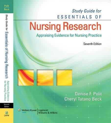 Study Guide for Essentials of Nursing Research