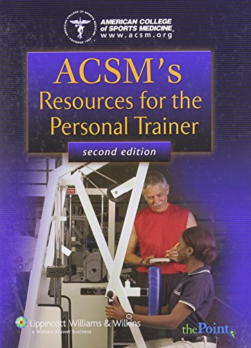 ACSM's Resources for the Personal Trainer