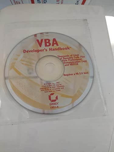 VBA Developer's Handbook