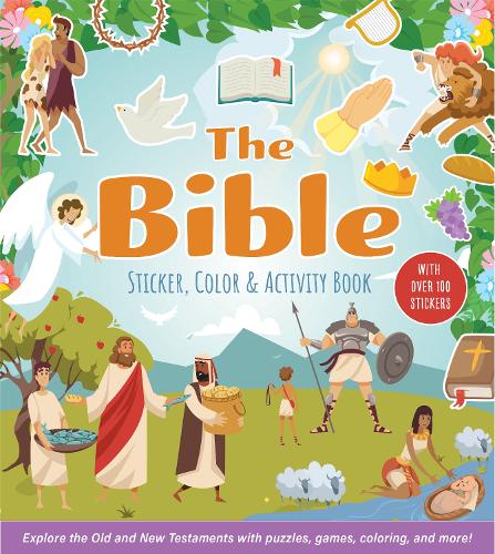 The Bible Sticker, Color and Activity Book