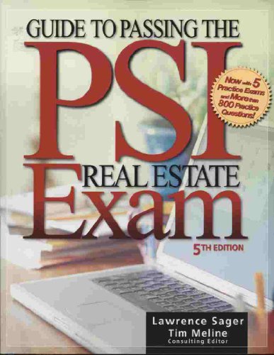 Guide to Passing the PSI Real Estate Exam
