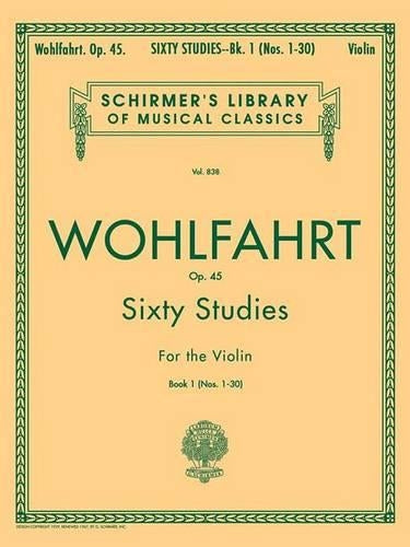 Wohlfahrt - 60 Studies, Op. 45 - Book 1