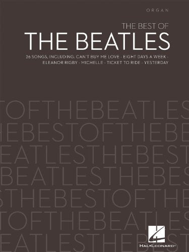 The Best of the Beatles. Organ.