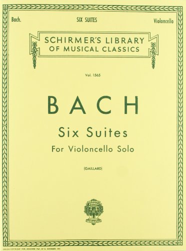 6 Suites BWV1007-1012
