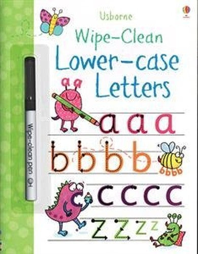 Wipe-Clean Lower-Case Letters (Usborne Wipe-Clean Books)