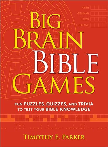 Big Brain Bible Games Fun Puzzles, Quizzes, and Trivia to Test Your Bible Knowledge