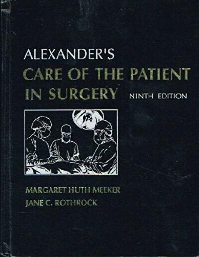 Care of the Patient in Surgery