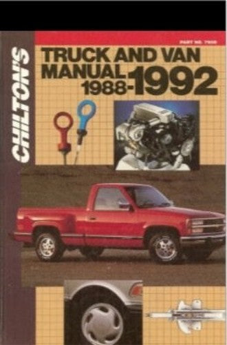 Chilton's Truck and Van Repair Manual