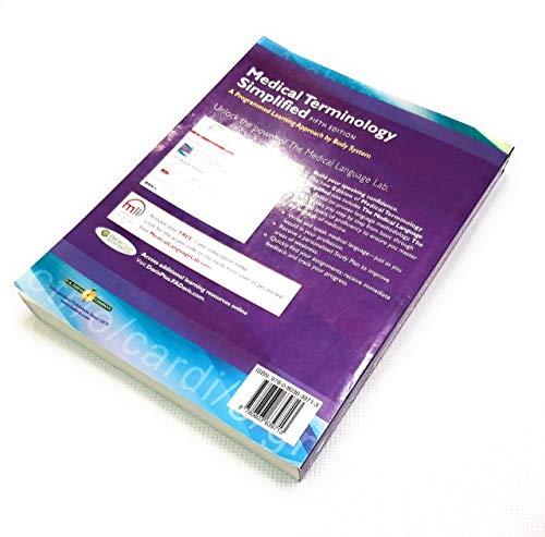 Medical Terminology Simplified : a Programmed Learning Approach by Body System