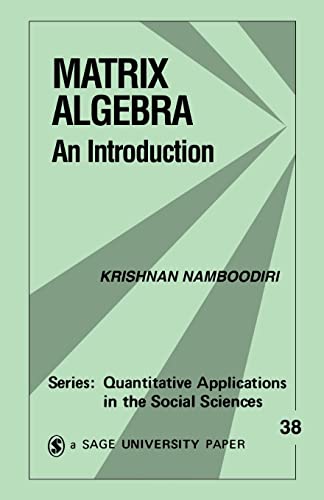 Matrix Algebra