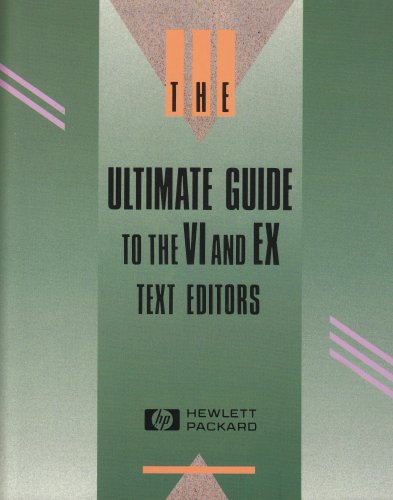 Ultimate Guide to the VI and X Text Editors