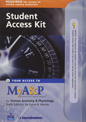 My A&P™ Student Access Kit for Human Anatomy & Physiology