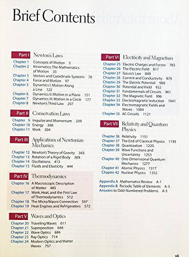 Physics for Scientists and Engineers