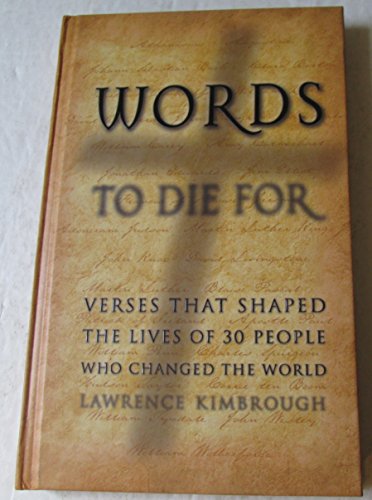 Words to Die for