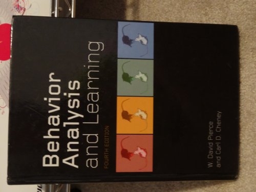 Behavior Analysis and Learning