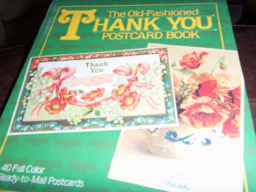 OLD FASHIONED THANK YOU POSTCARD BO