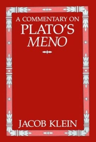 A Commentary on Plato's Meno