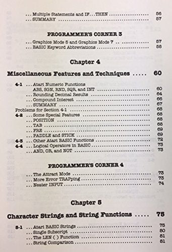 Basic Atari BASIC