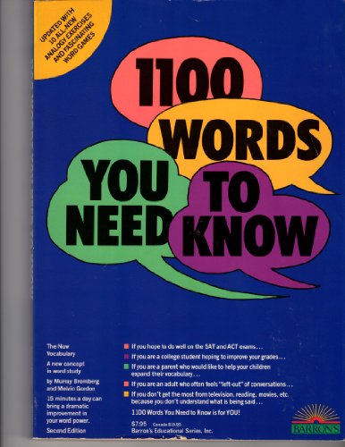 1100 Words You Need to Know