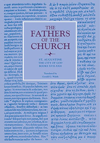 The City of God, Books XVII-XXII
