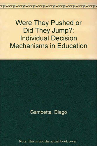 Were They Pushed Or Did They Jump?