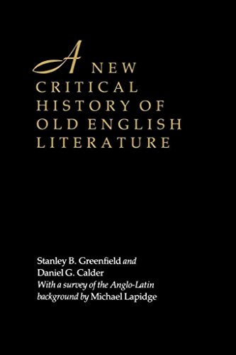 Critical History of Old English Literature