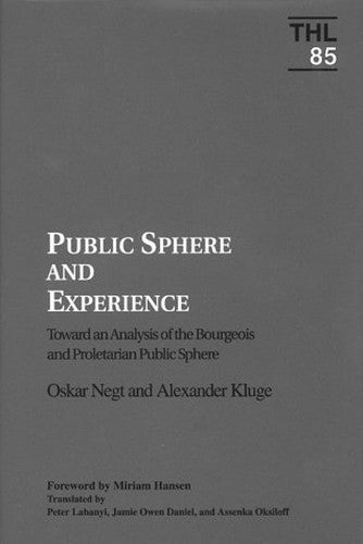 Public Sphere and Experience