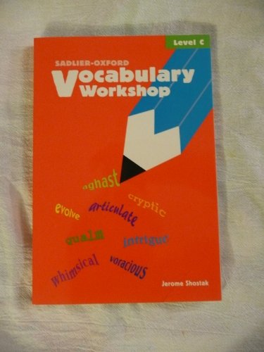 Vocabulary Workshop, Student Text, Level C