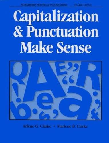 Capitalization and Punctuation Make Sense Se 1987c