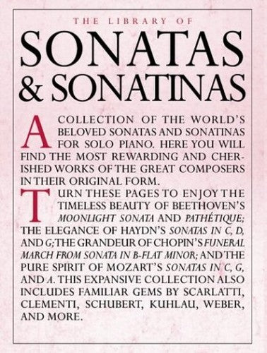 The Library of Sonatas and Sonatinas