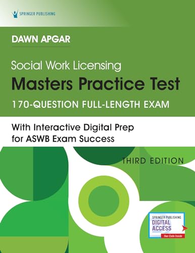Social Work Licensing Masters Practice Test, Third Edition
