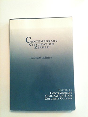 Contemporary Civilization Reader Seventh Edition