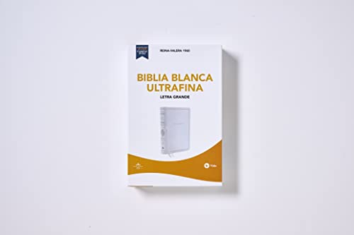 Rvr60, Santa Biblia, Letra Grande, Bodas, Bautismo, Presentación/Dedicación Y Cumpleaños, Leathersoft, Blanco, Comfort Print