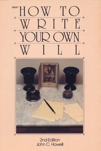 2/E How to Write Your Own Will
