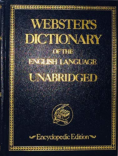 Webster's New Universal Dictionary of the English Language - Unabridged, Thumb Indexed