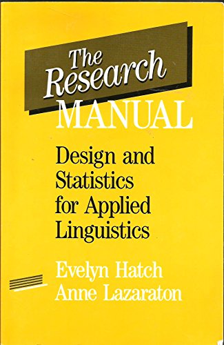 The Research Manual: Design & Statistics