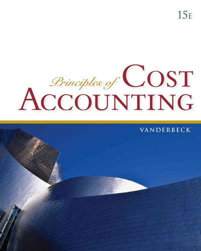 Principles of Cost Accounting