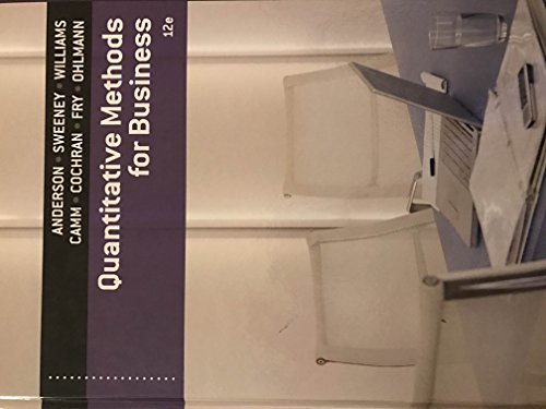 Quantitative Methods for Business